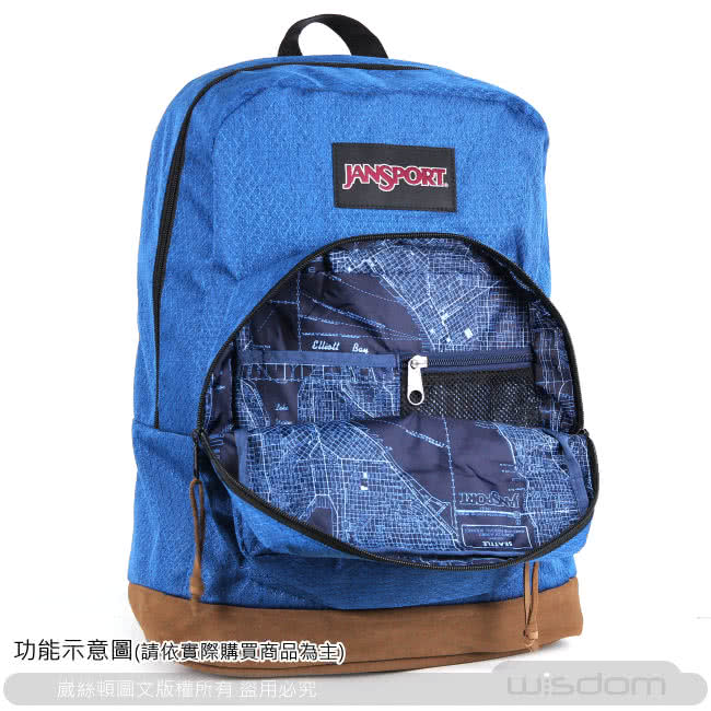 【JanSport】DIGITAL背包RIGHT PACK(低調紅)